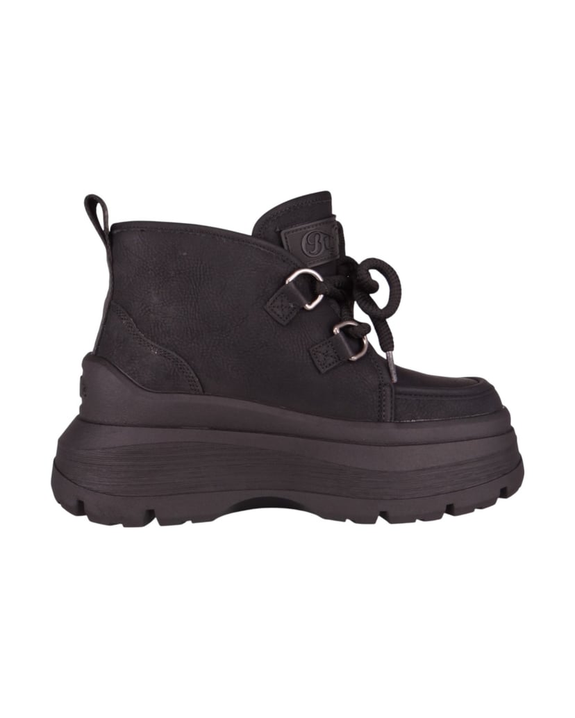 Buffalo-Stiefeletten-schwarz