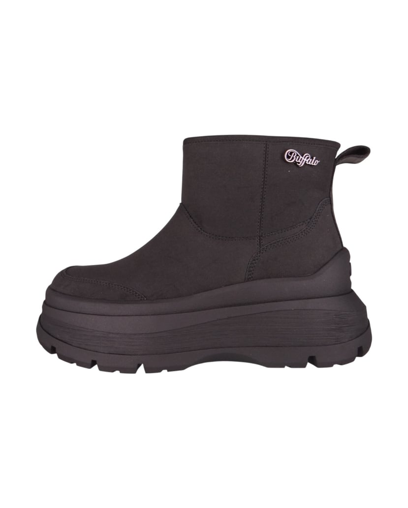 Buffalo-Stiefeletten-schwarz