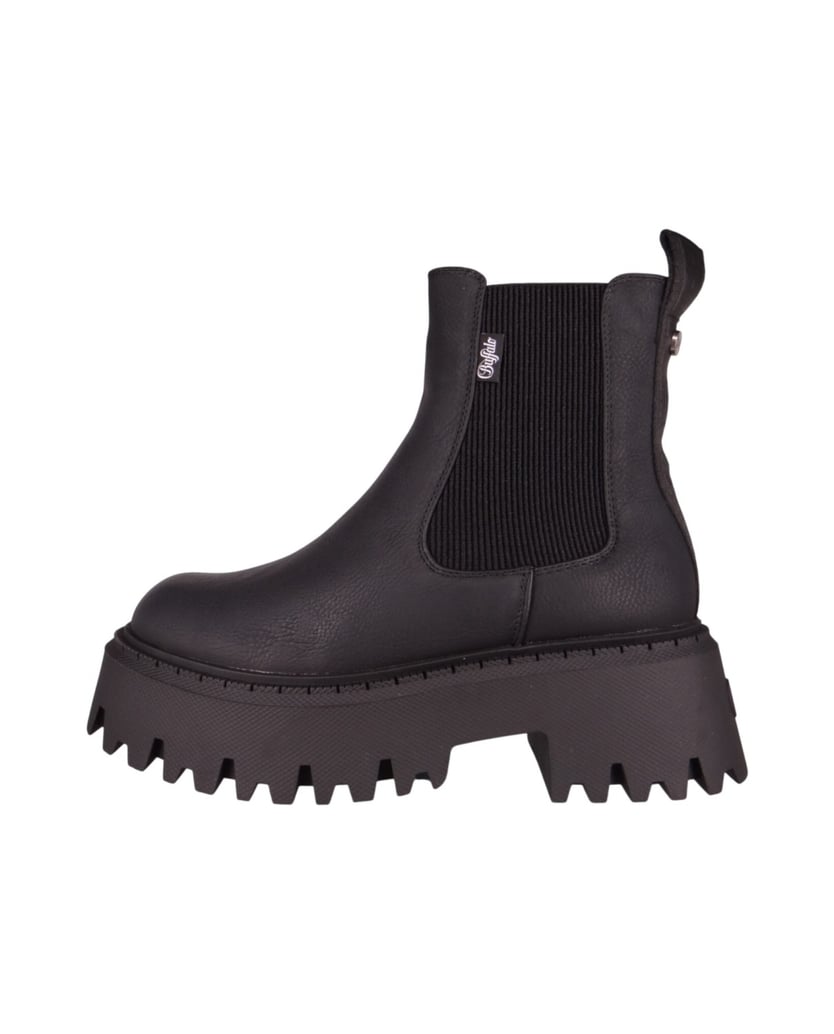 Buffalo-Stiefeletten-schwarz
