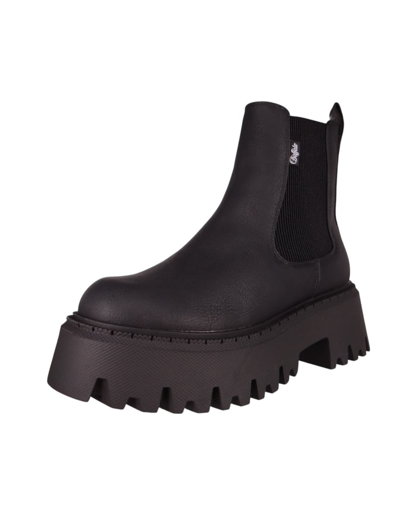 Buffalo-Stiefeletten-schwarz