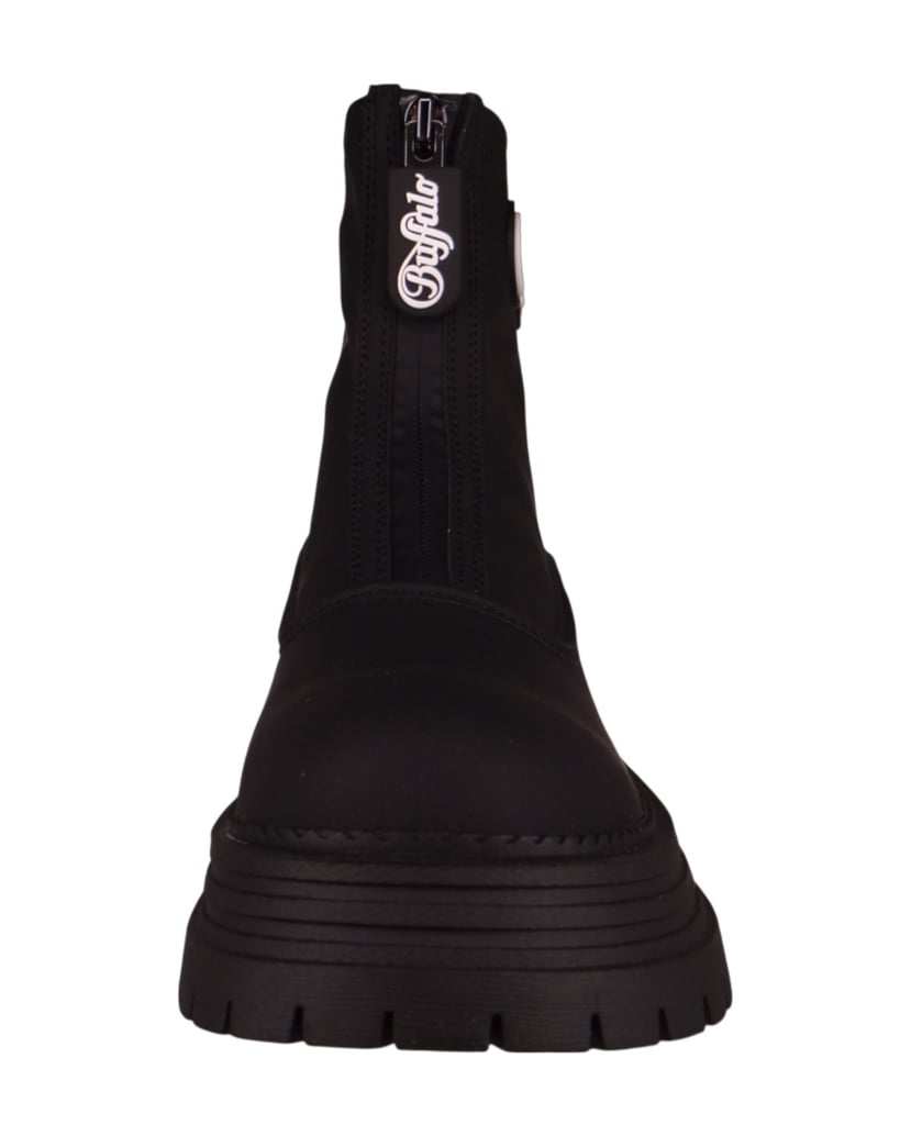 Buffalo-Stiefeletten-schwarz
