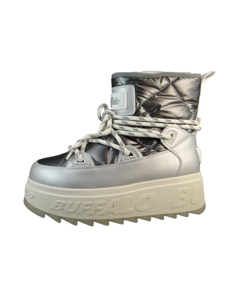 Buffalo-Stiefeletten-silber