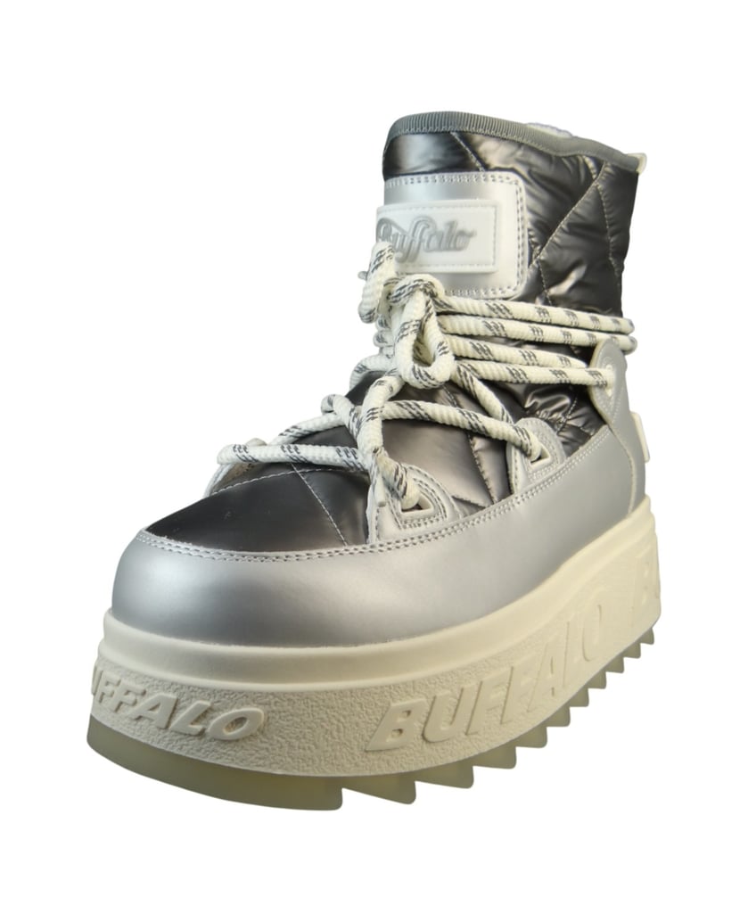 Buffalo-Stiefeletten-silber
