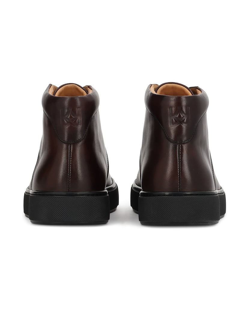 Kazar-Braune-Turnschuhe-mit-hohem-Schaft-braun