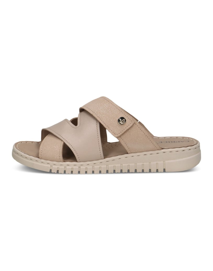 Caprice-Pantolette-beige