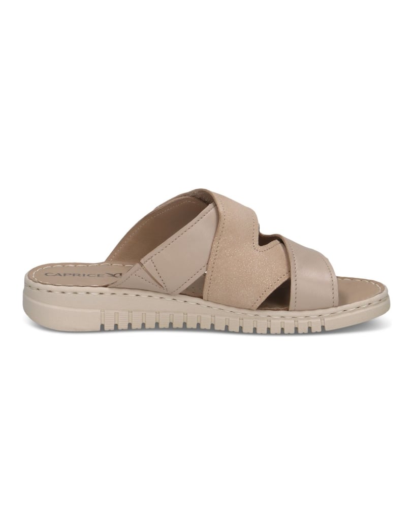 Caprice-Pantolette-beige