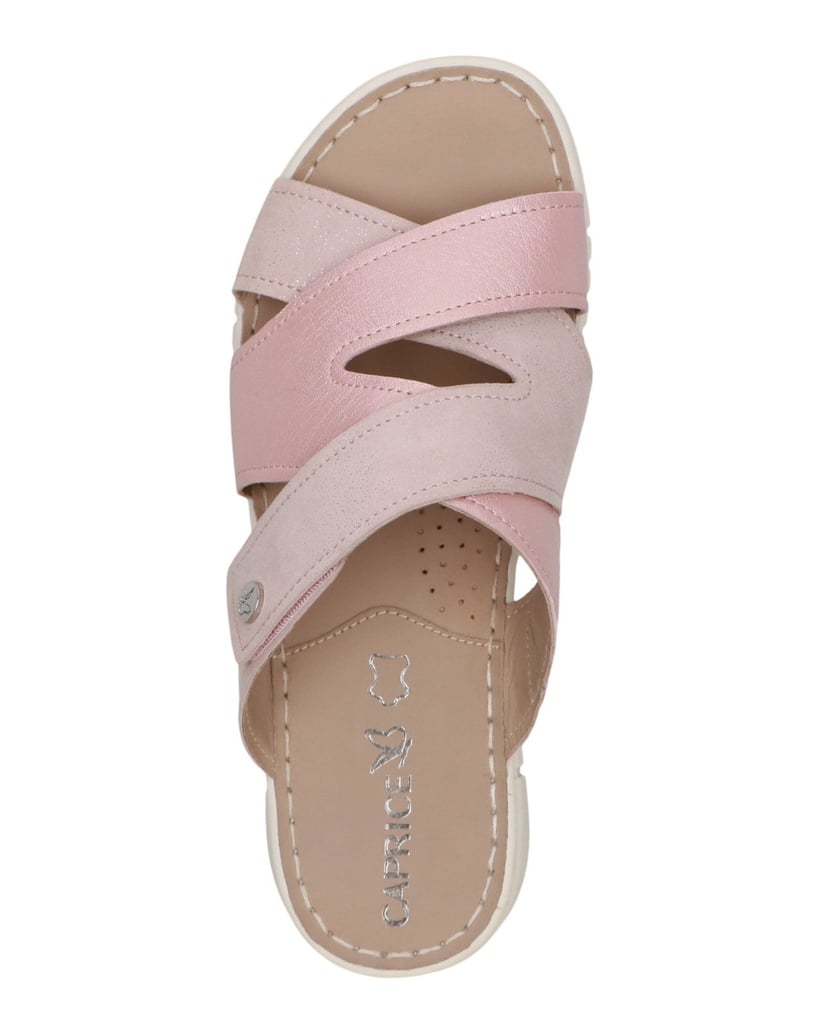 Caprice-Pantolette-beige