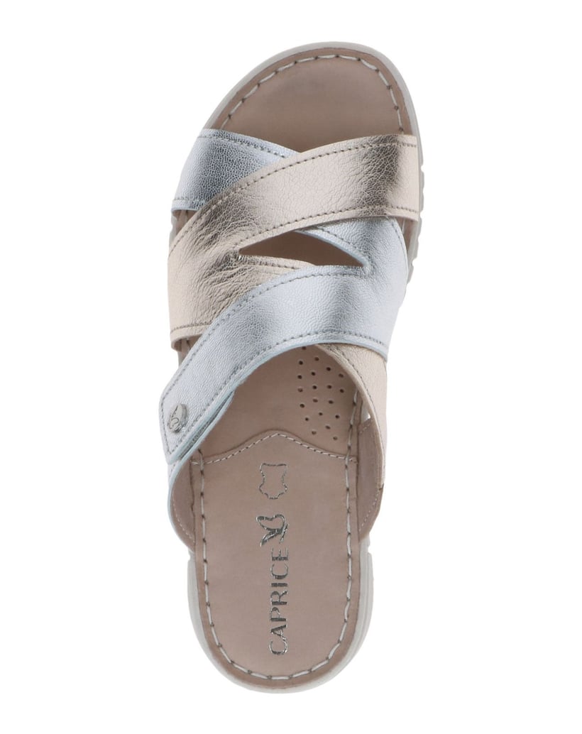 Caprice-Pantolette-beige