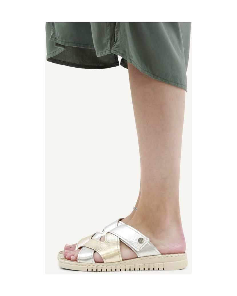 Caprice-Pantolette-beige