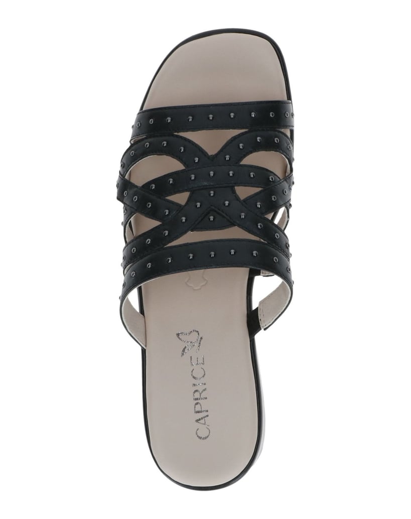 Caprice-Pantolette-schwarz