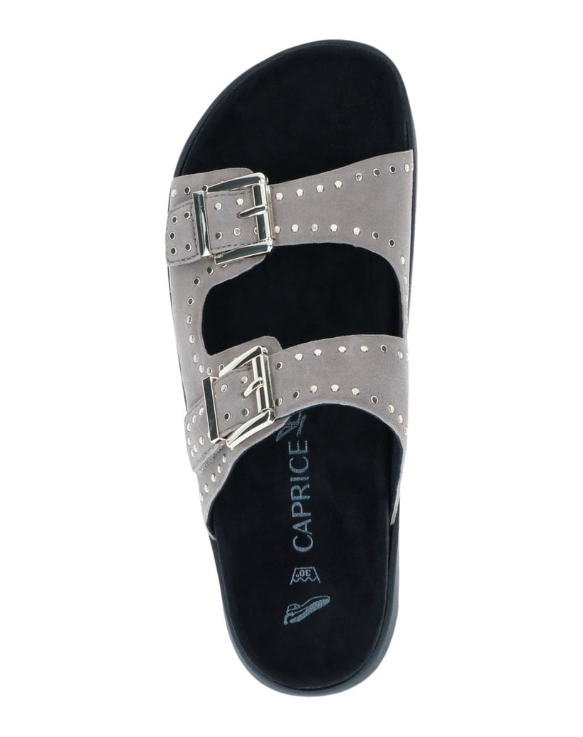 Caprice-Pantolette-oliv