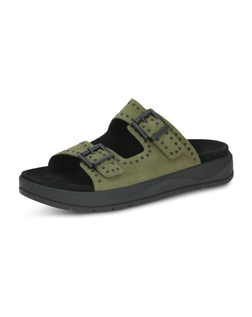 Caprice-Pantolette-oliv