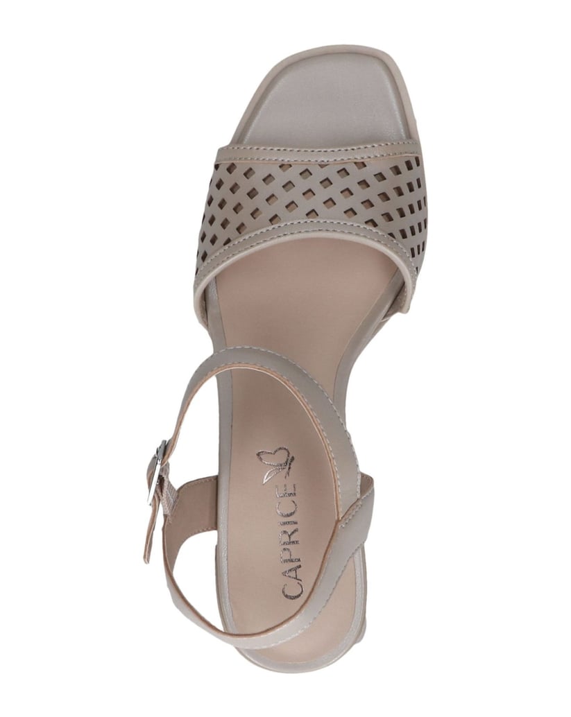 Caprice-Sandalette-grau