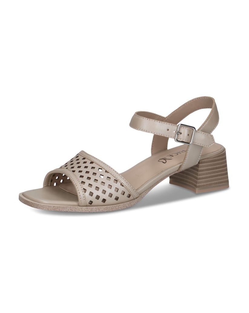 Caprice-Sandalette-grau