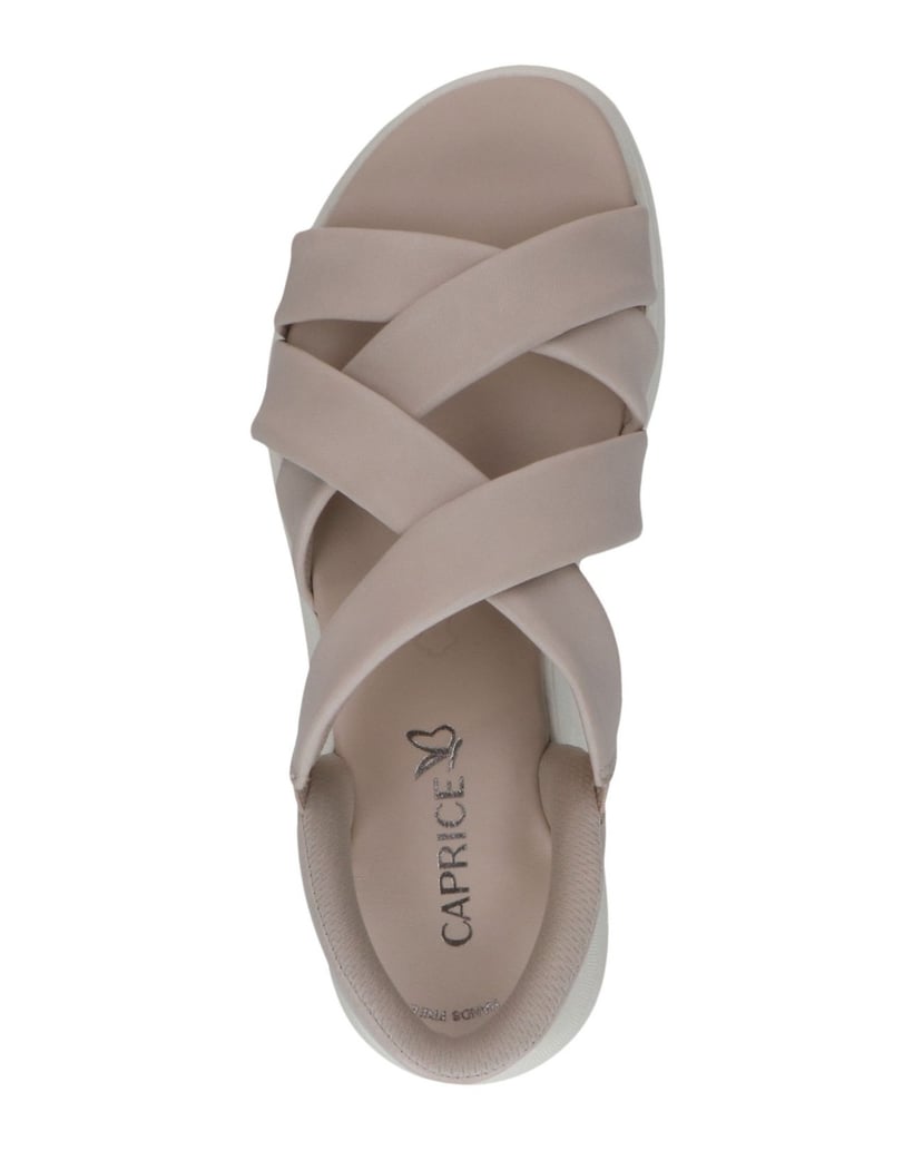 Caprice-Sandale-beige