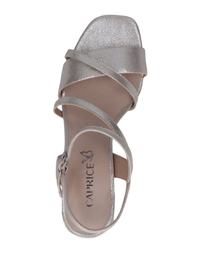 Caprice-Sandalette-farblos