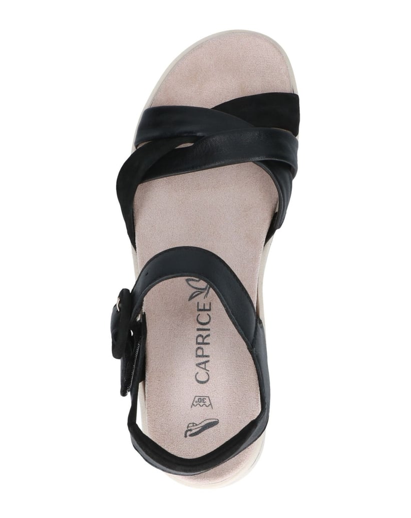 Caprice-Sandalette-schwarz
