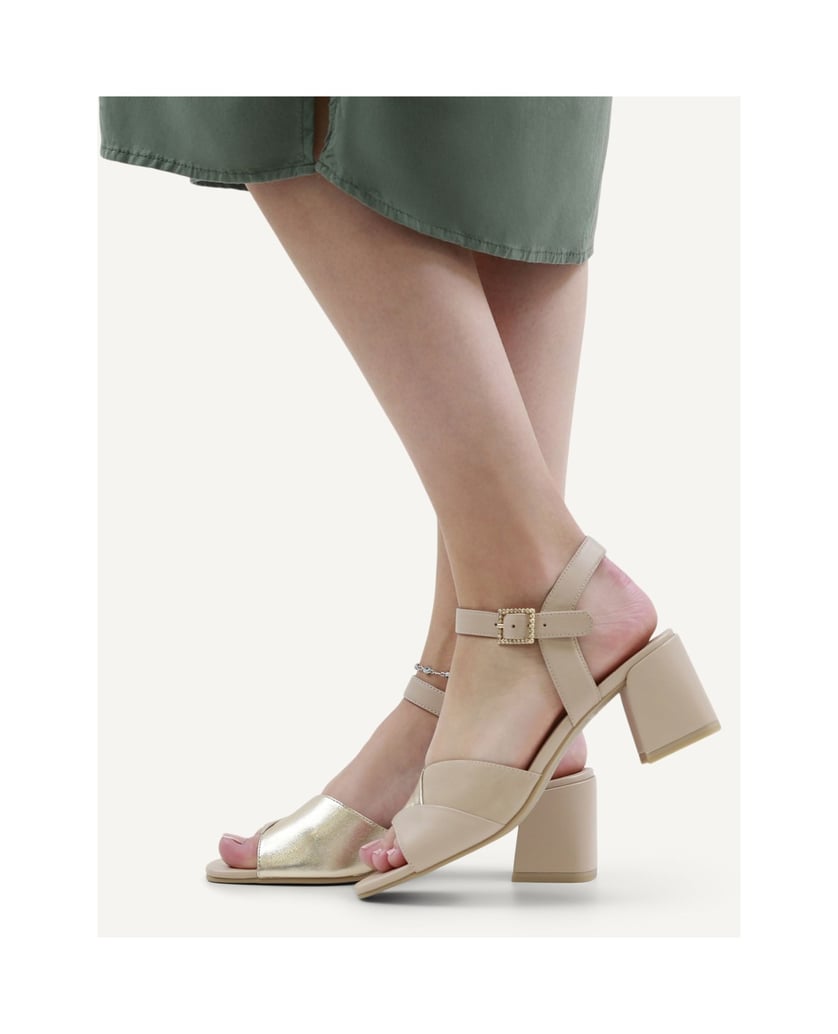 Caprice-Sandalette-farblos