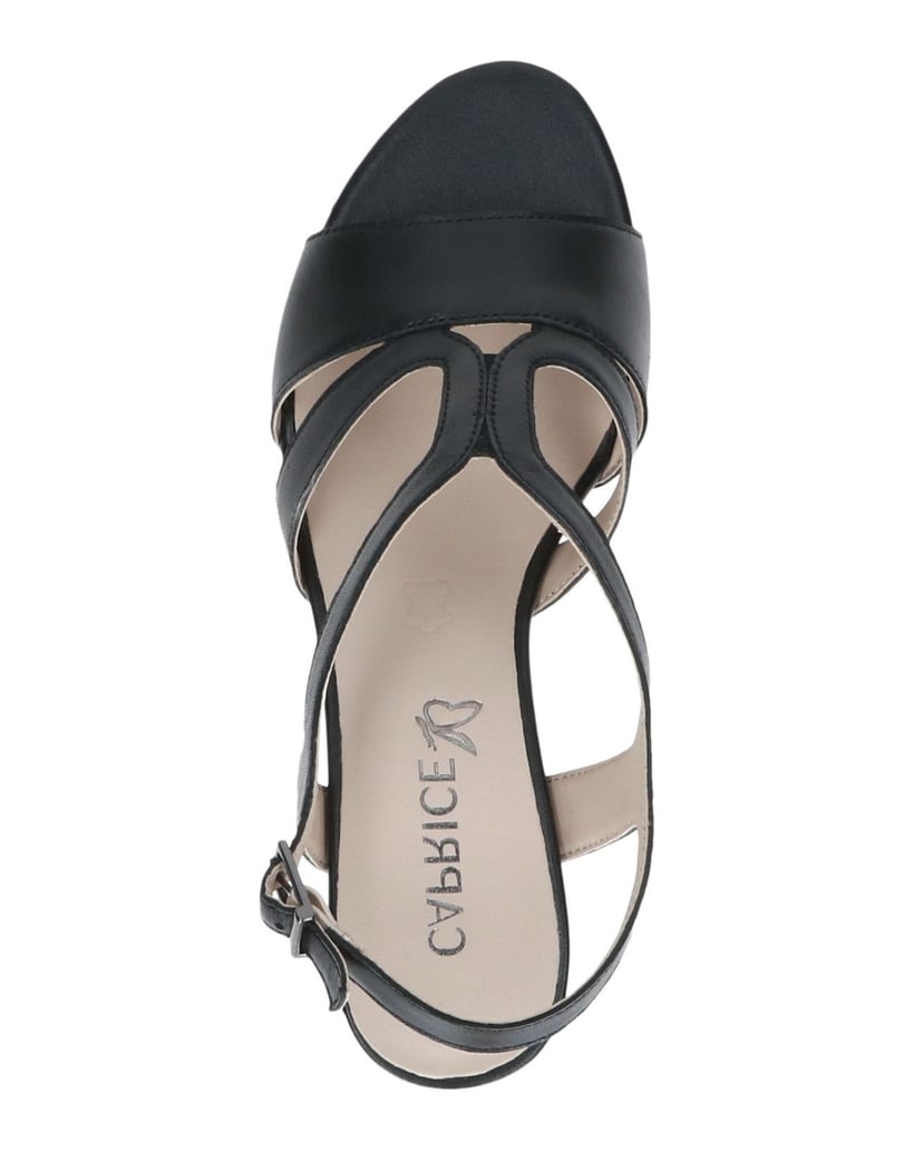 Caprice-Sandalette-schwarz