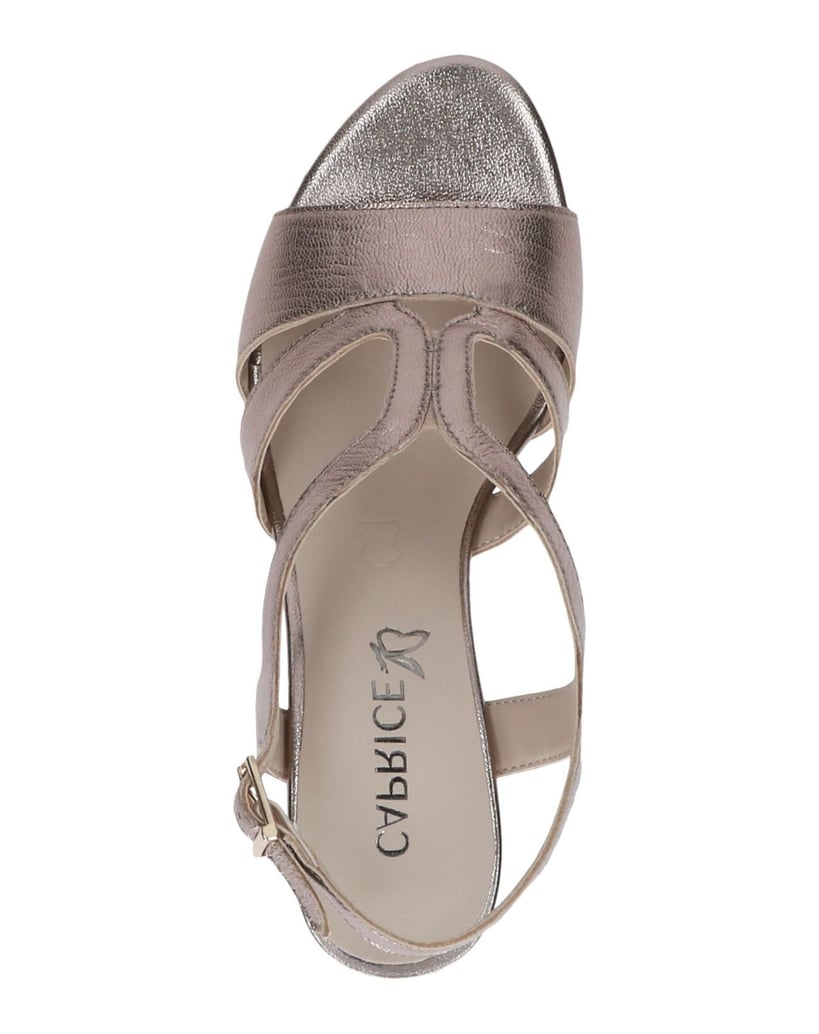 Caprice-Sandalette-schwarz