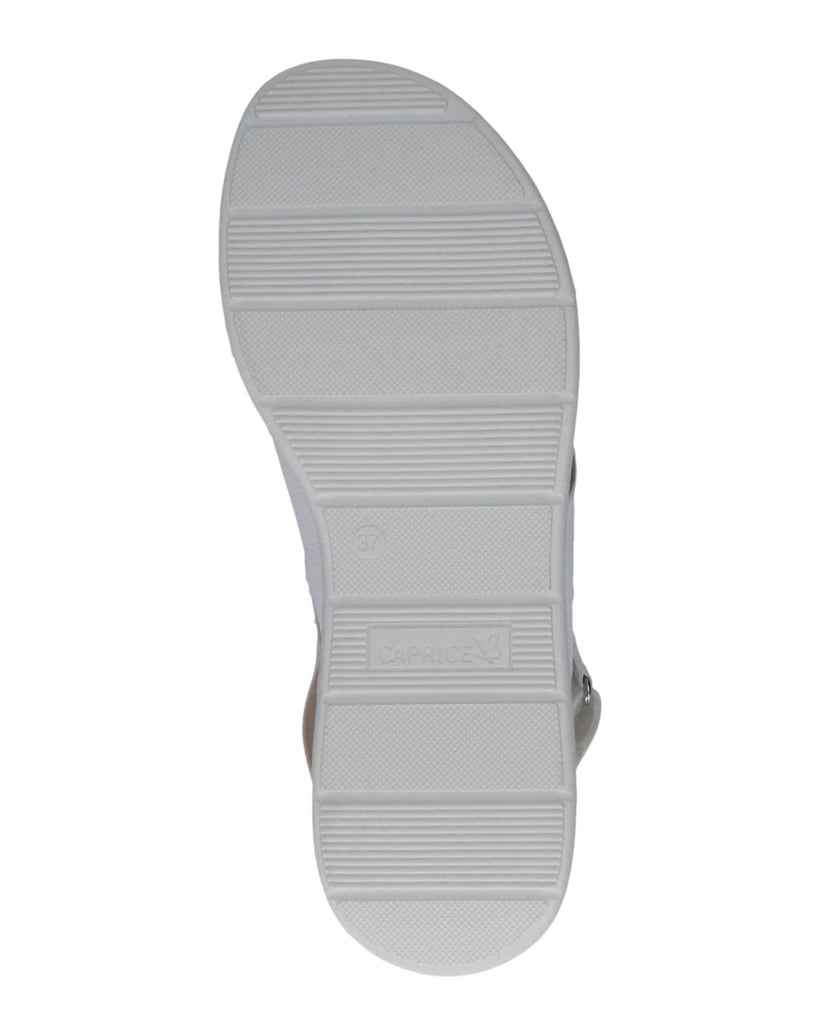 Caprice-Sandale-weiss