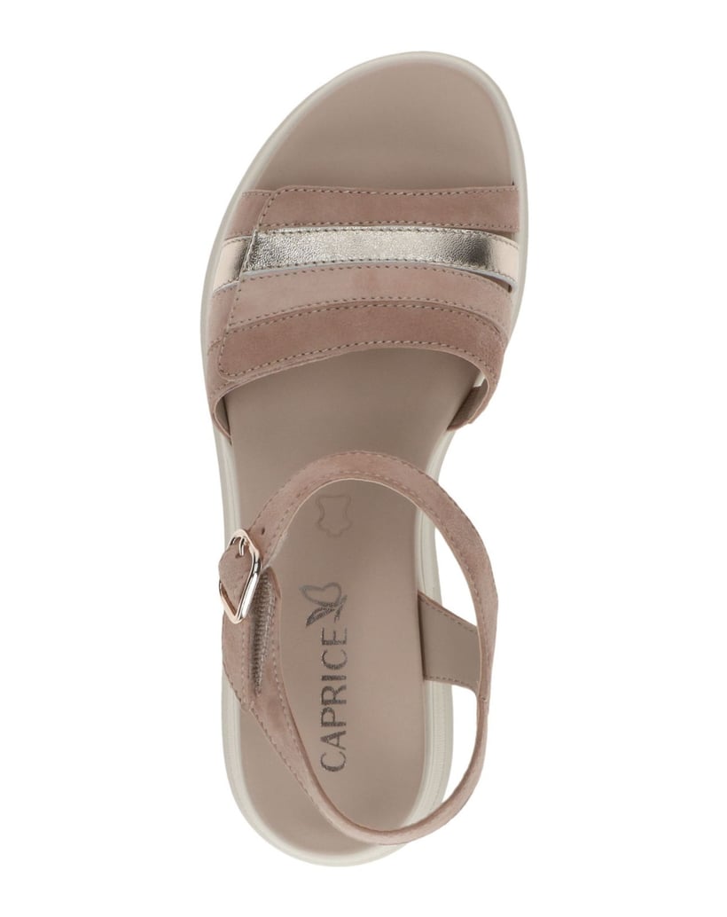 Caprice-Sandale-schwarz