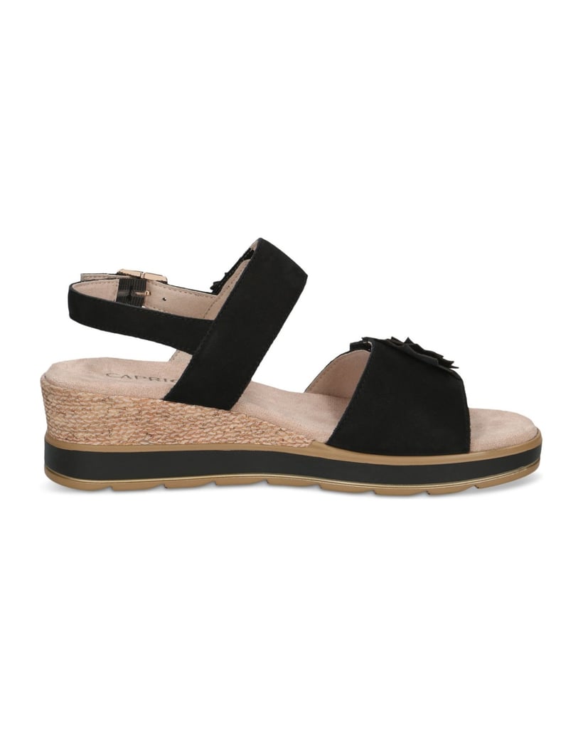 Caprice-Sandale-schwarz