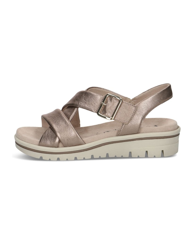 Caprice-Sandale-beige