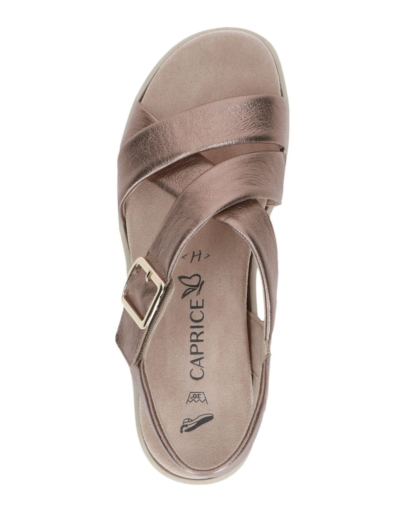 Caprice-Sandale-beige