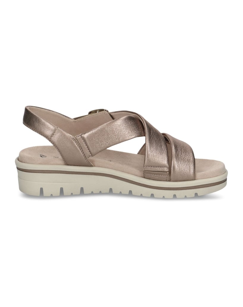 Caprice-Sandale-beige