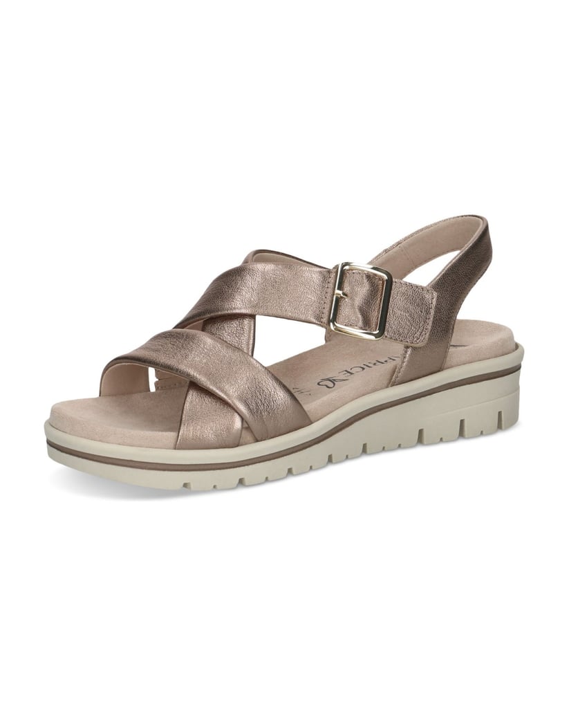 Caprice-Sandale-beige