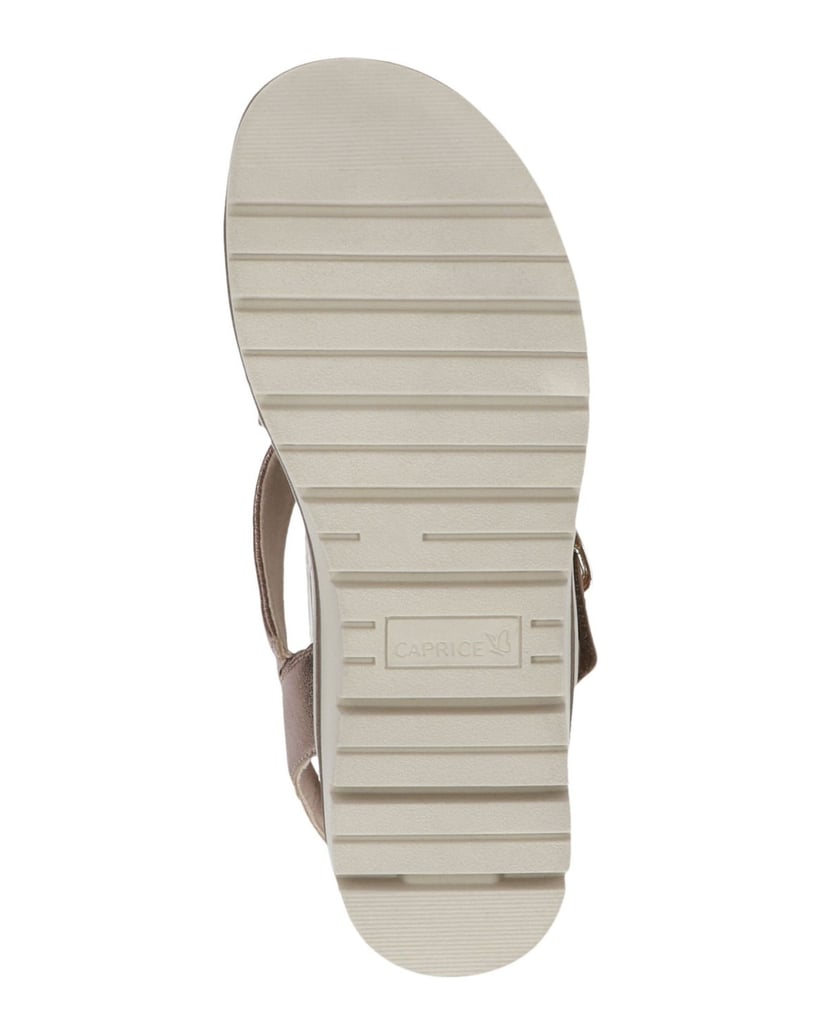 Caprice-Sandale-beige
