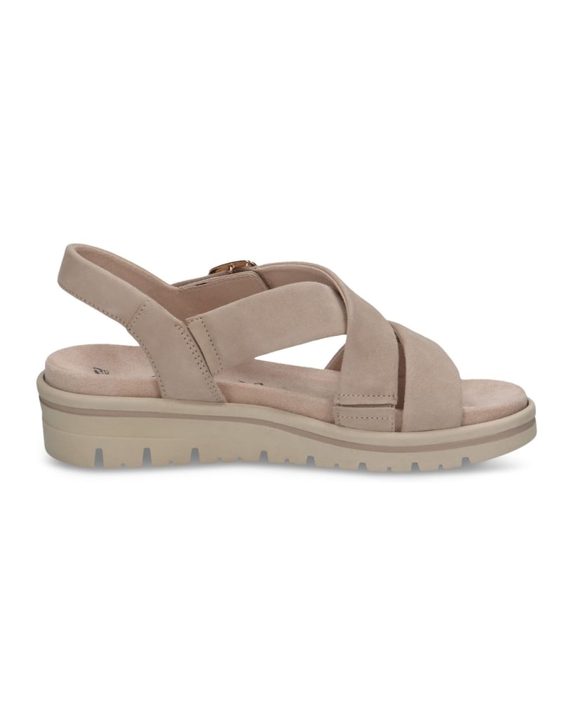 Caprice-Sandale-beige