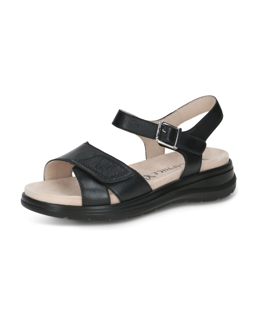 Caprice-Sandale-schwarz