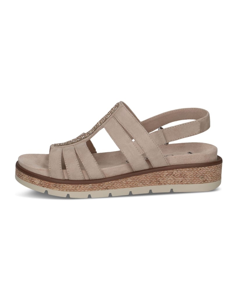 Caprice-Sandale-beige