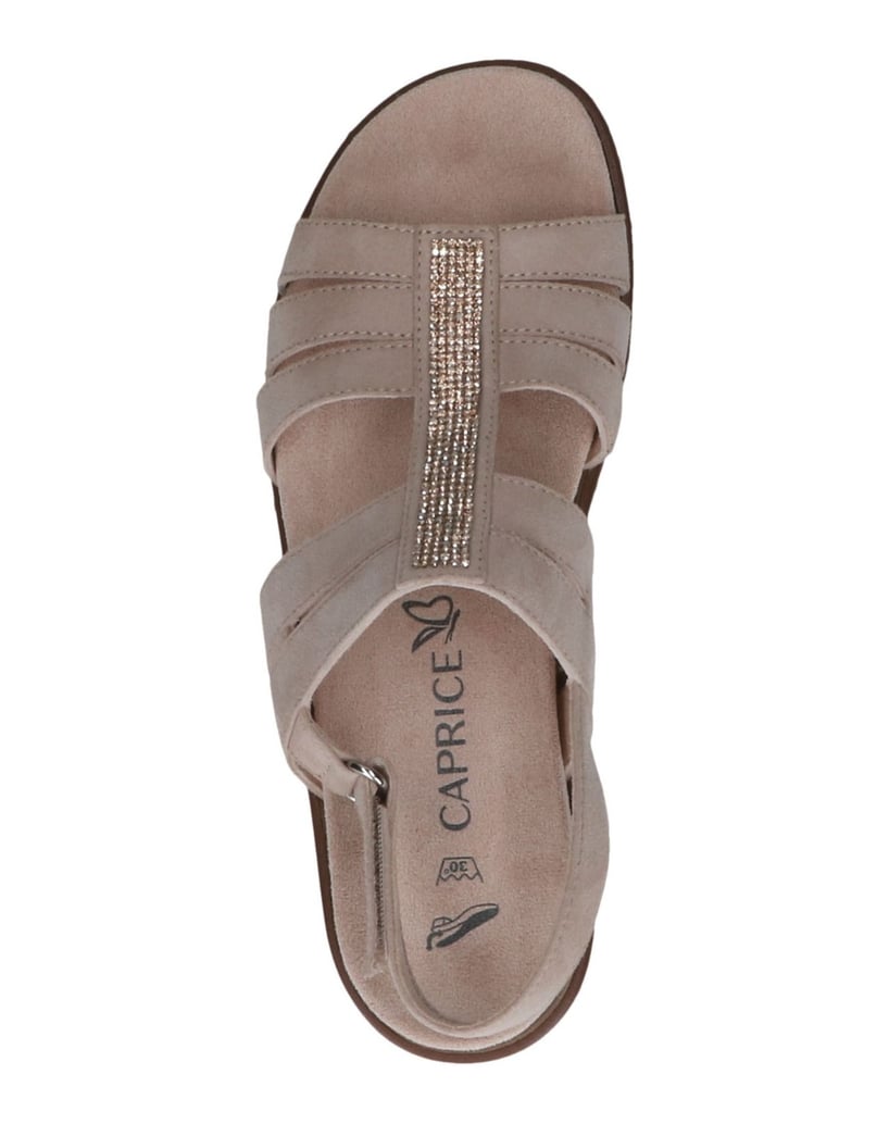 Caprice-Sandale-beige