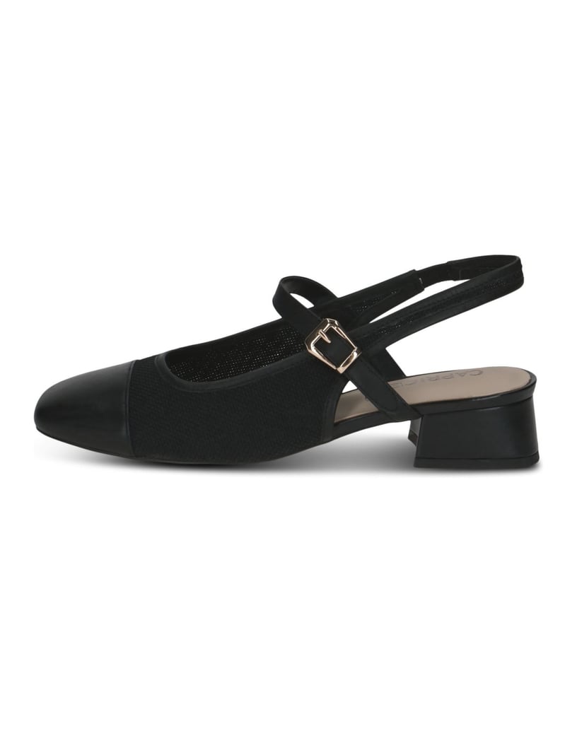 Caprice-Slingpumps-schwarz