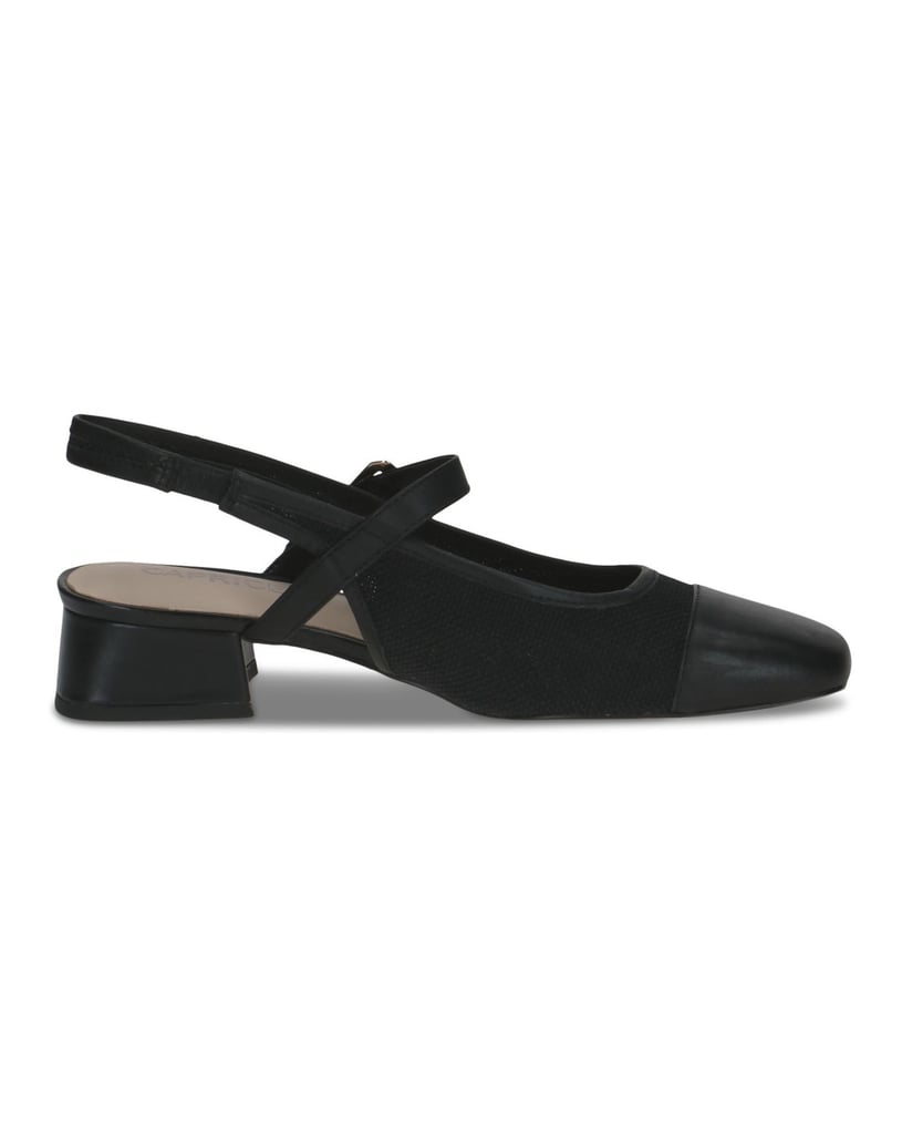 Caprice-Slingpumps-schwarz