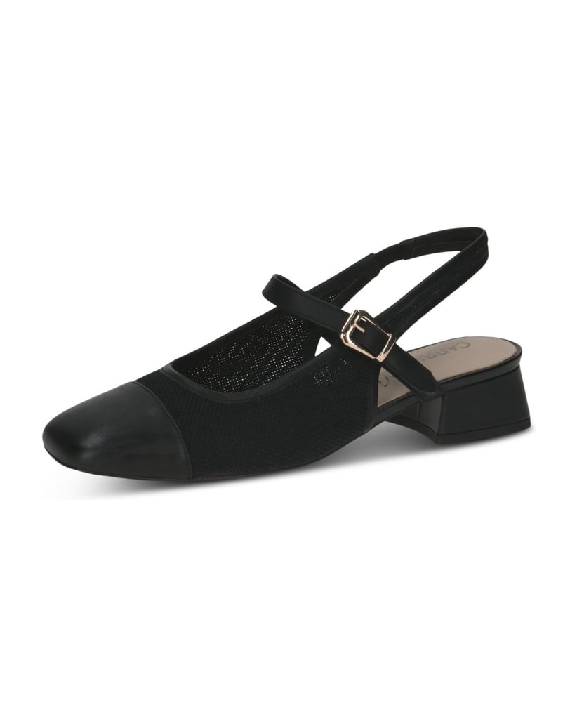 Caprice-Slingpumps-schwarz