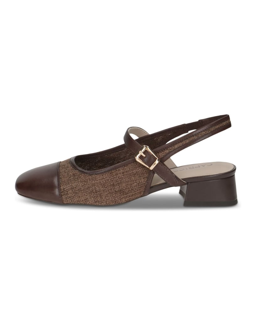Caprice-Slingpumps-schwarz