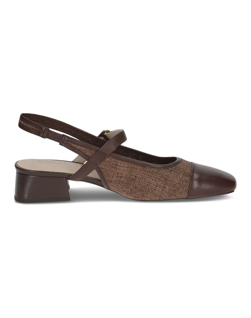 Caprice-Slingpumps-schwarz