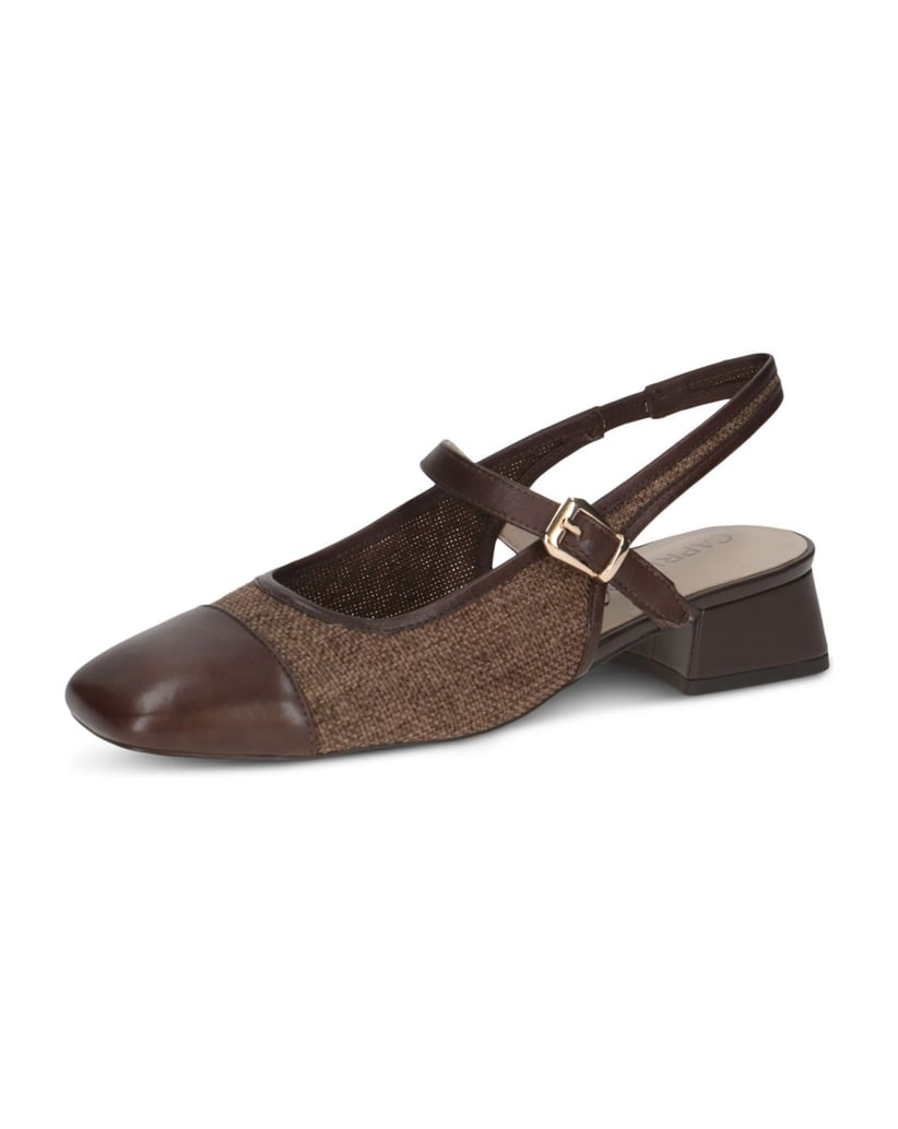 Caprice-Slingpumps-schwarz