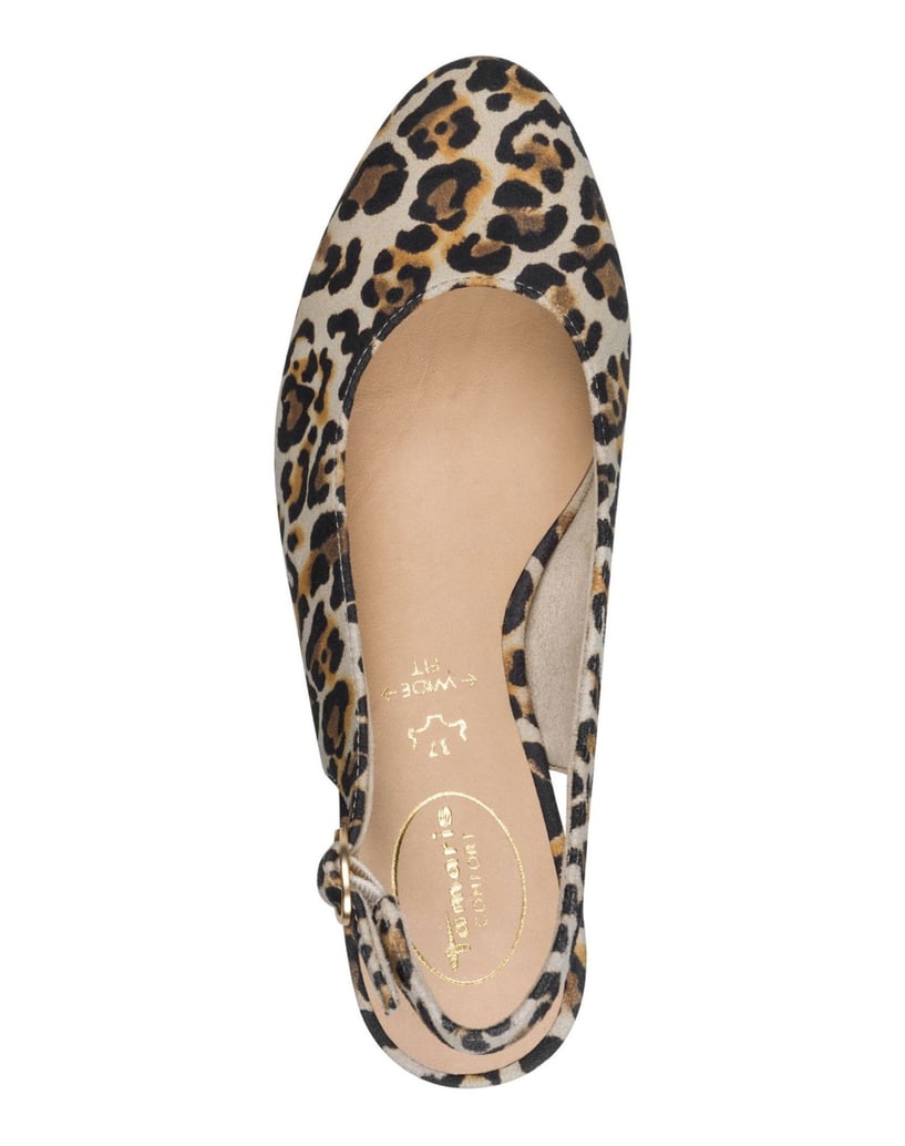 TAMARIS-Slingpumps-braun-kombiniert