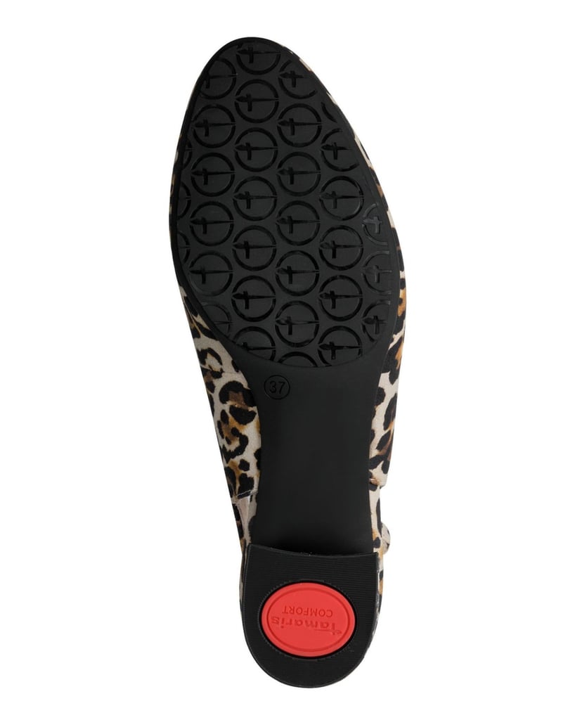 TAMARIS-Slingpumps-braun-kombiniert
