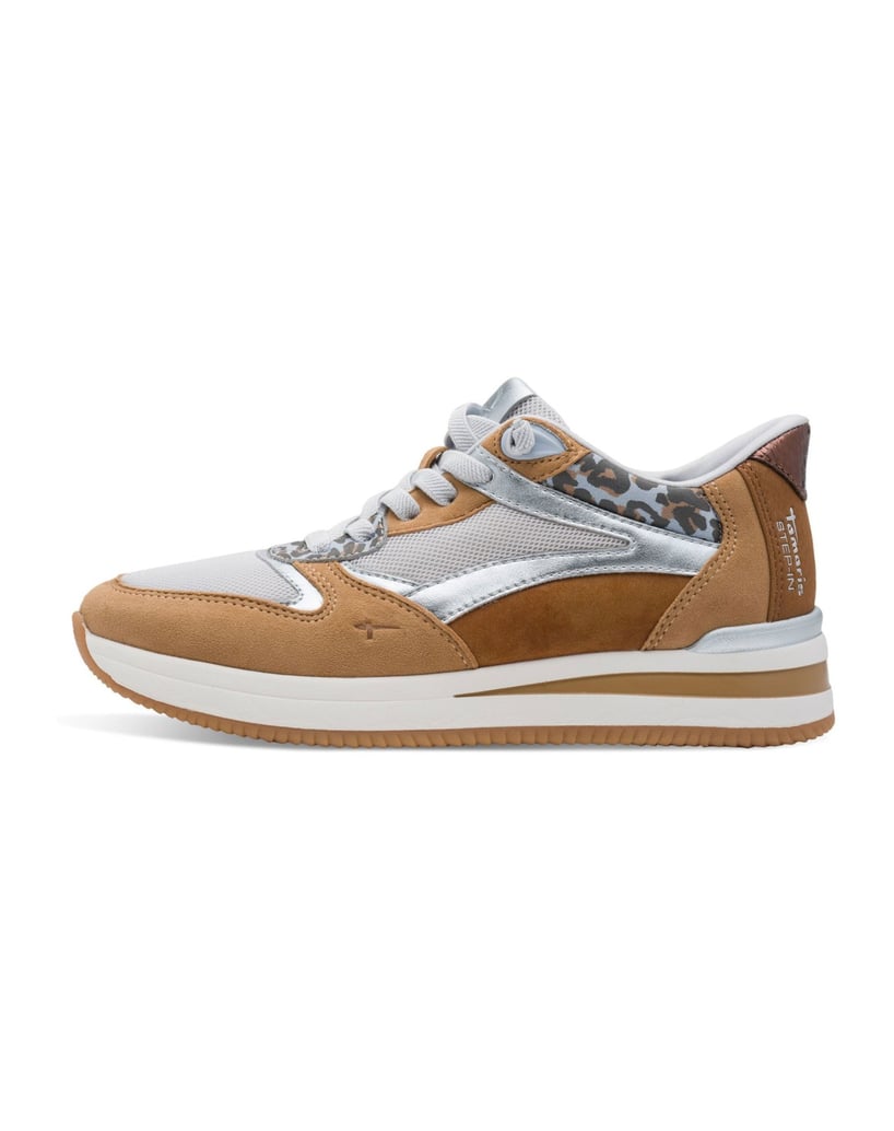 TAMARIS-Sneaker-braun-kombiniert