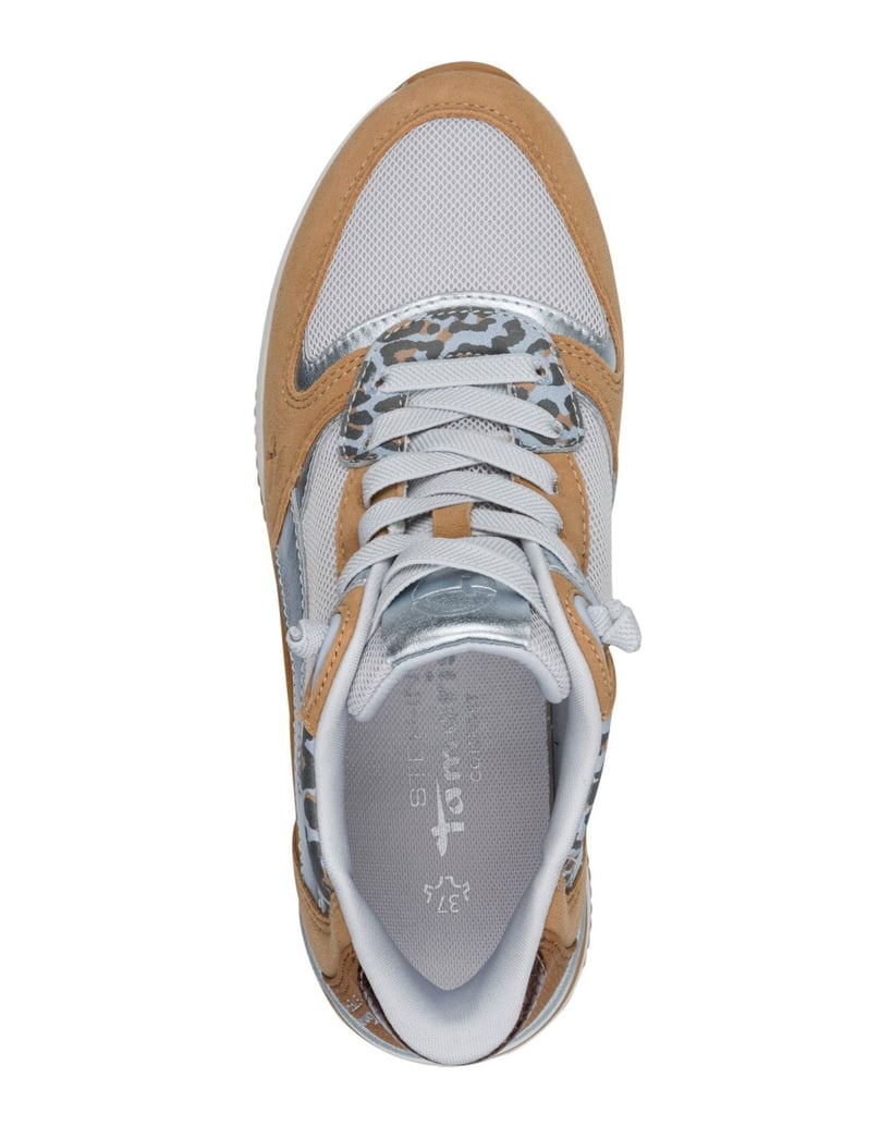 TAMARIS-Sneaker-braun-kombiniert