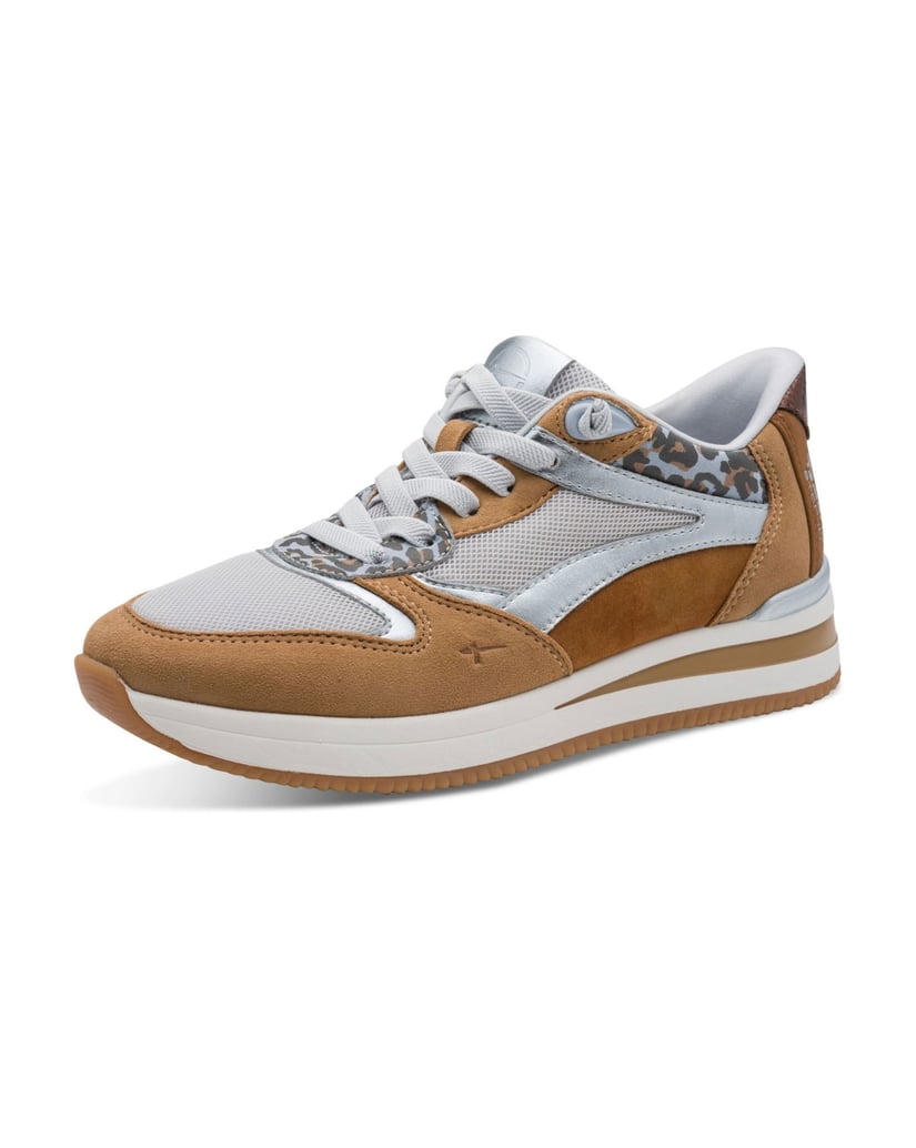TAMARIS-Sneaker-braun-kombiniert