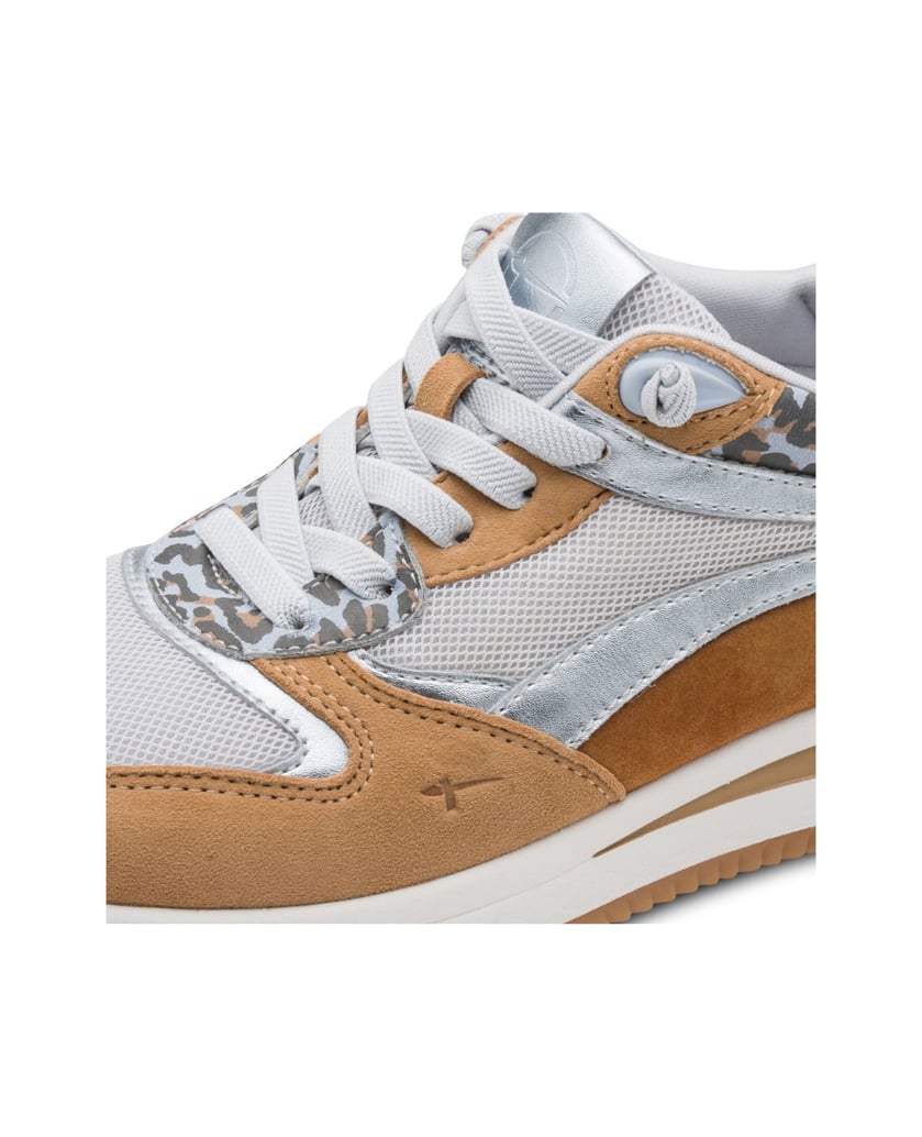 TAMARIS-Sneaker-braun-kombiniert