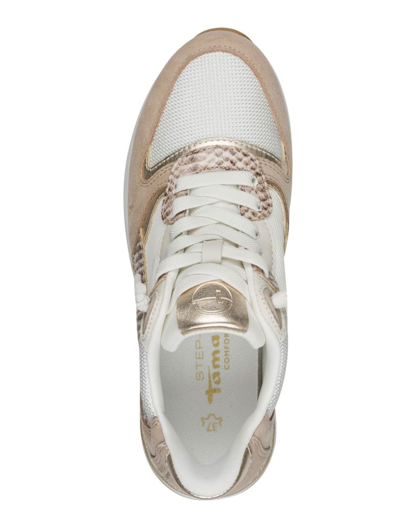 TAMARIS-Sneaker-braun-kombiniert