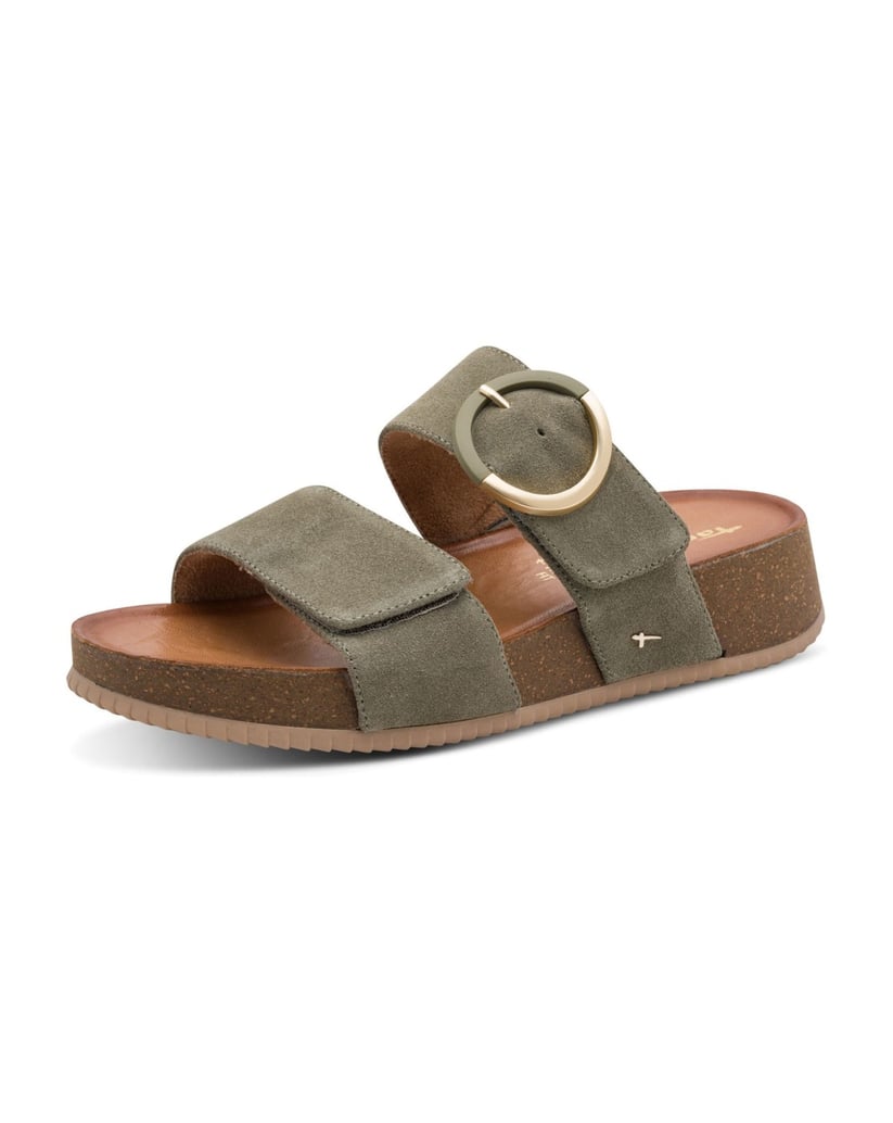TAMARIS-Pantolette-oliv